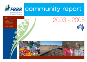 Community Report 2003-05 