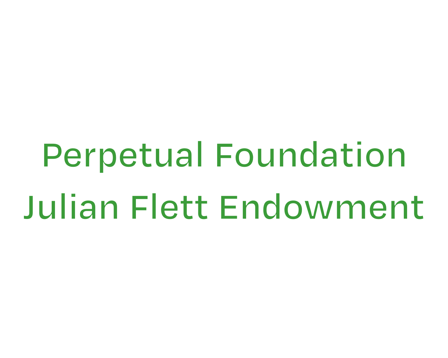 Perpetual Foundation Julian Flett Endowment