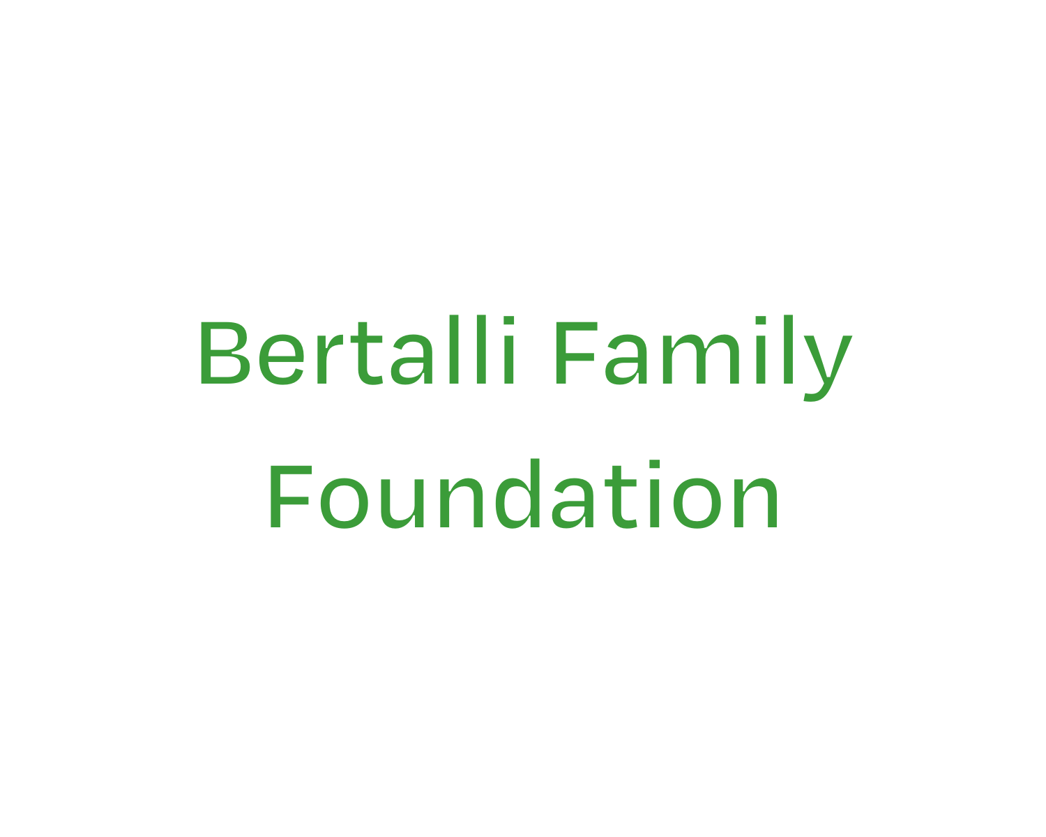 Bertalli Family Foundation