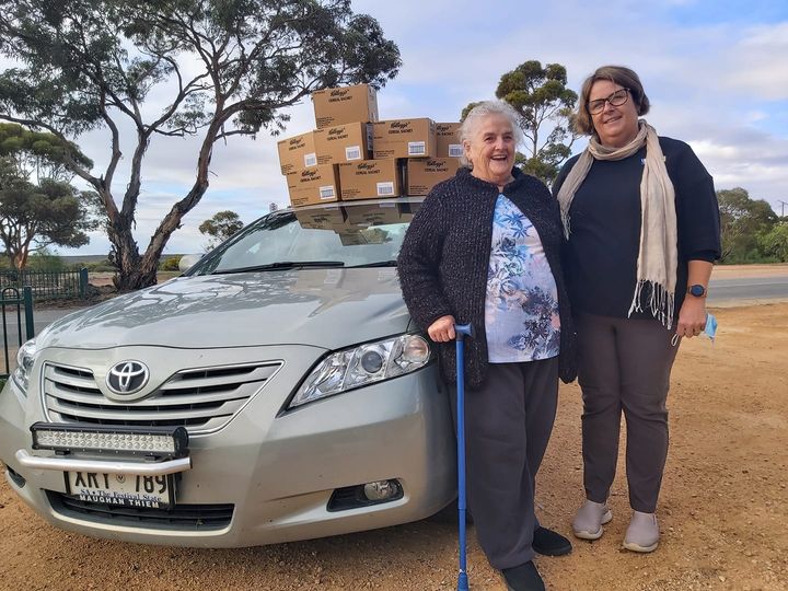 Morgan Volunteer Support Group new car meals on wheels SA