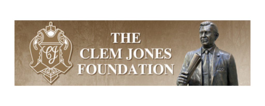 The Clem Jones Foundation logo