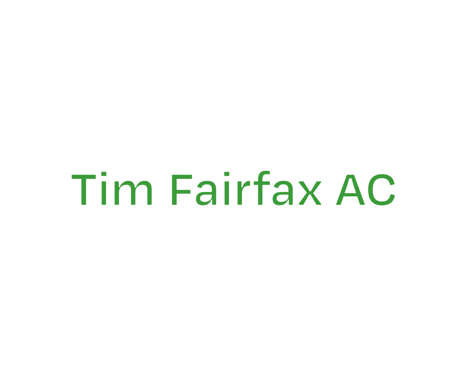 Tim Fairfax AC