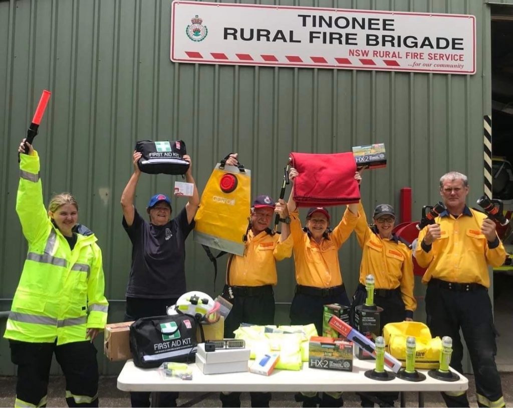 HEADING: Grants available for Volunteer Emergency Services in Black Summer impacted areas
IMAGE: Tionee Rural Fire Brigade