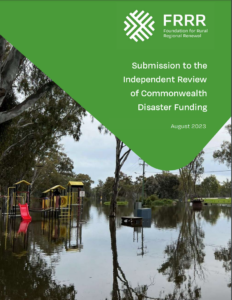 Submission to the Independent Review of Commonwealth Disaster Funding